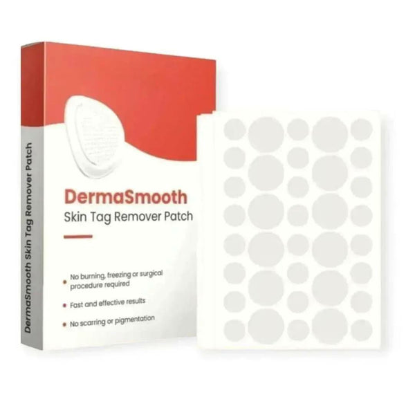 DermaSmooth Skin Tag Patches – Discreet Adhesive Patches (Pack of 24)
