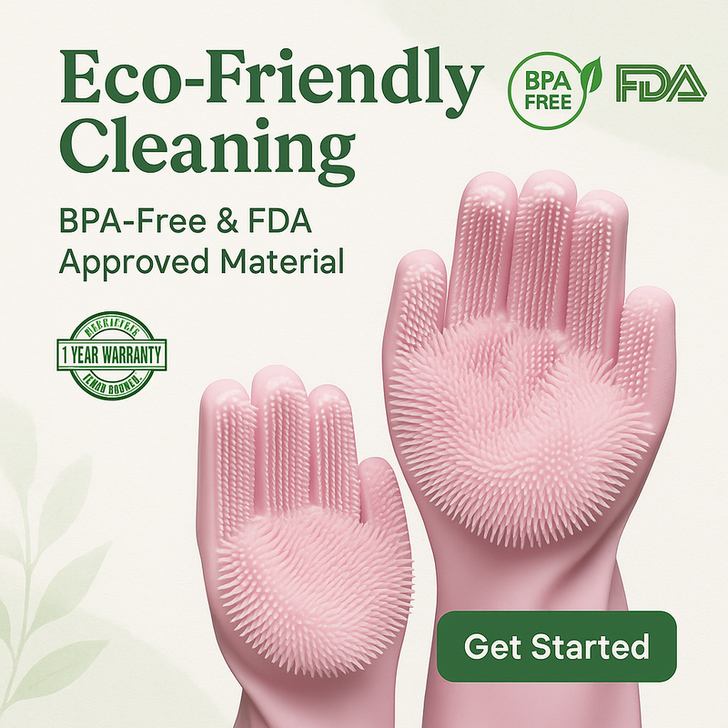Silicone Dishwashing Gloves