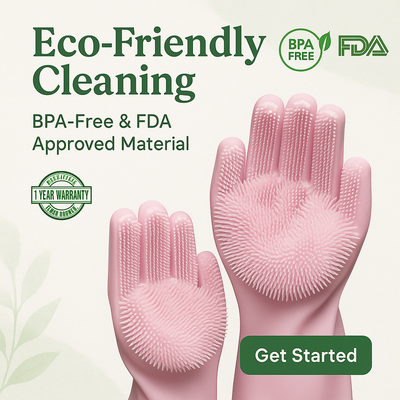 Silicone Dishwashing Gloves