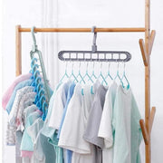 Multi-Port Cloth Hanger, 10 Pcs
